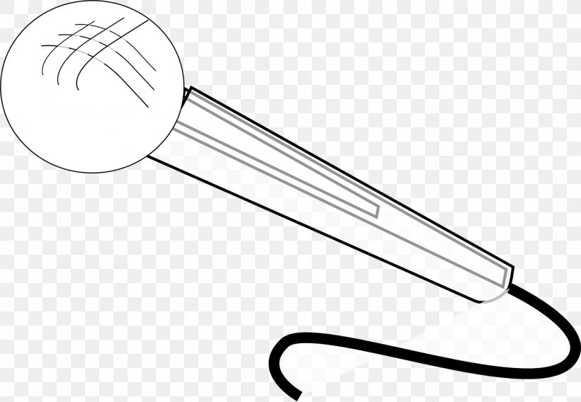 Microphone Clip Art, PNG, 1280x888px, Microphone, Area, Black And White, Line Art, Recreation Download Free
