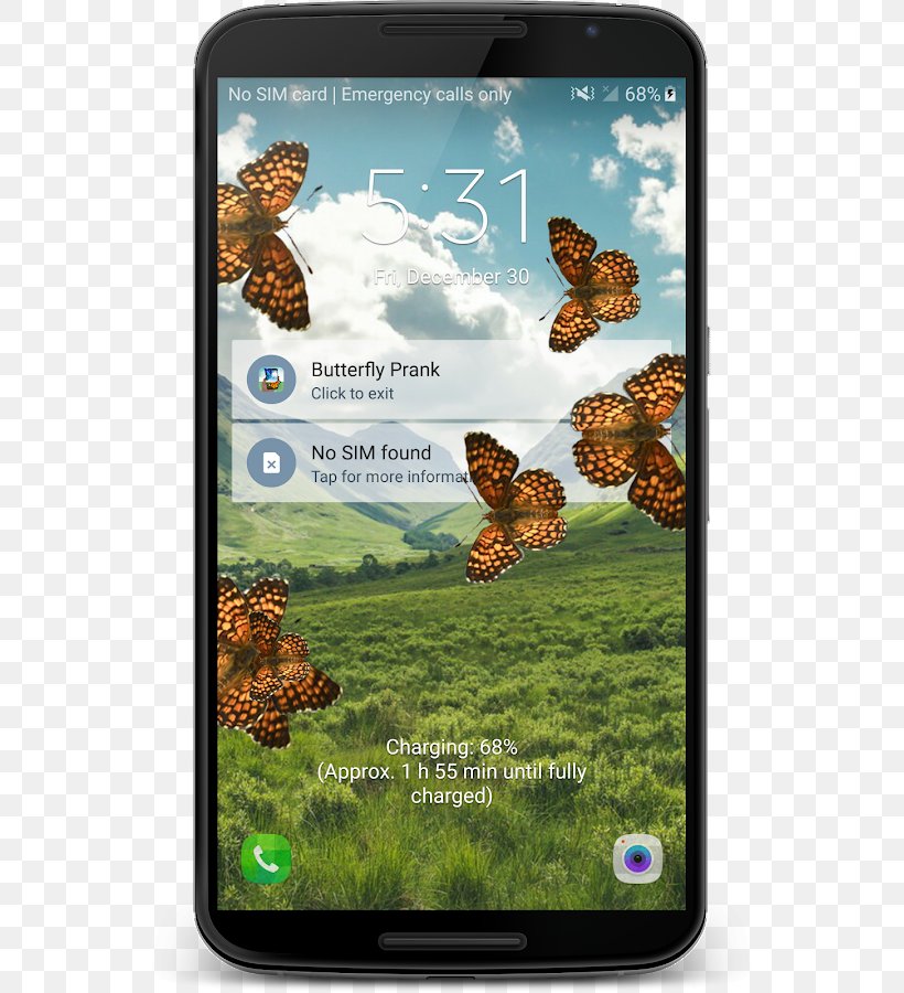 Smartphone Run! Mobile Phones Android, PNG, 559x900px, Smartphone, Android, Butterfly, Cellular Network, Communication Device Download Free