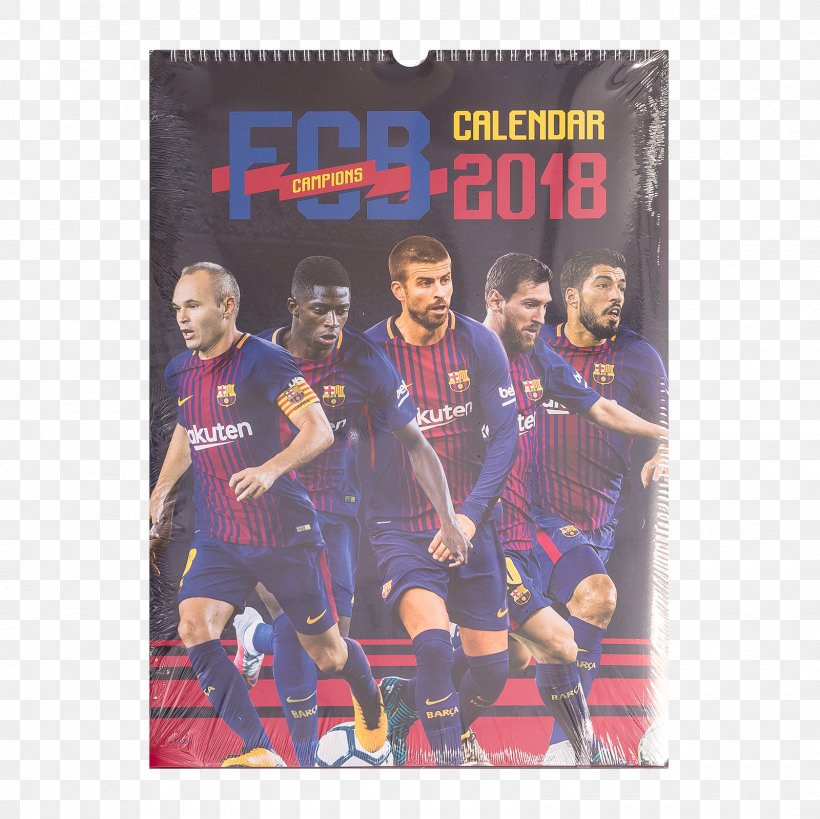 FC Barcelona Calendar Manchester United F.C. La Liga 0, PNG, 1600x1600px, 2018, Fc Barcelona, Calendar, Football, Football Player Download Free