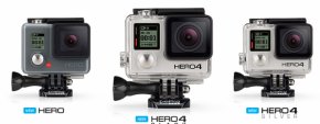 Gopro Cameras - GoPro Hero 4 Action Camera 4K Resolution PNG
