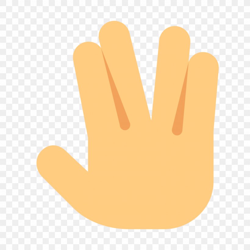 klingon star trek hand sign