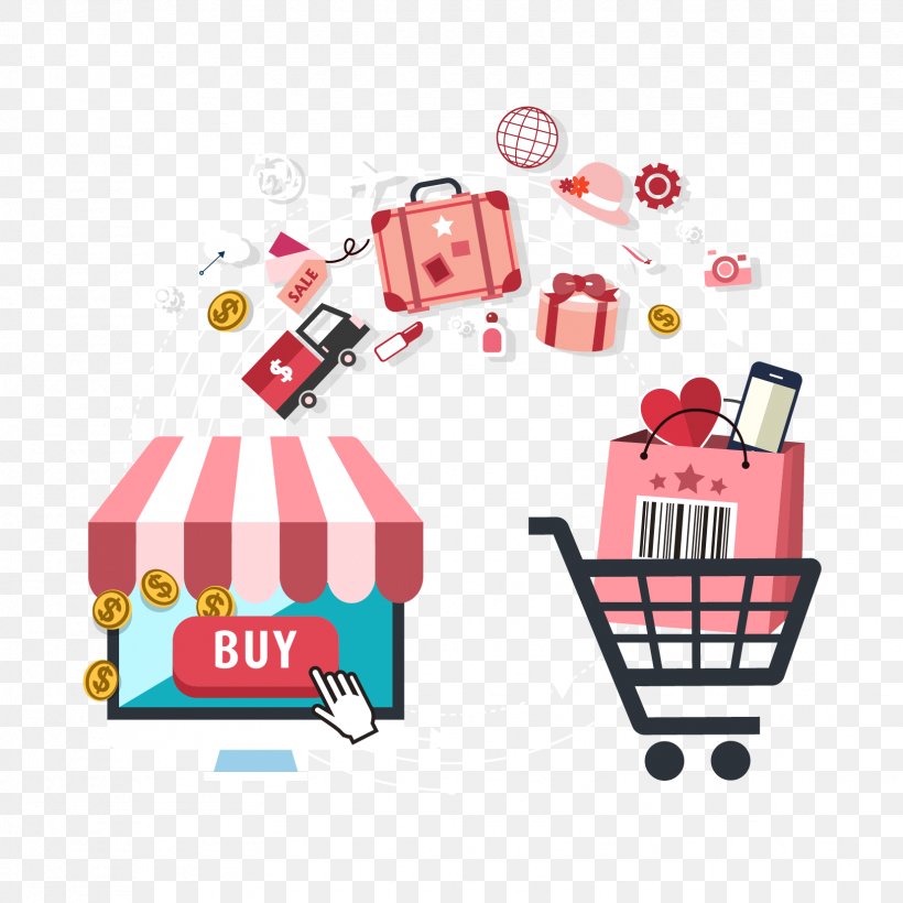 shopping vector png