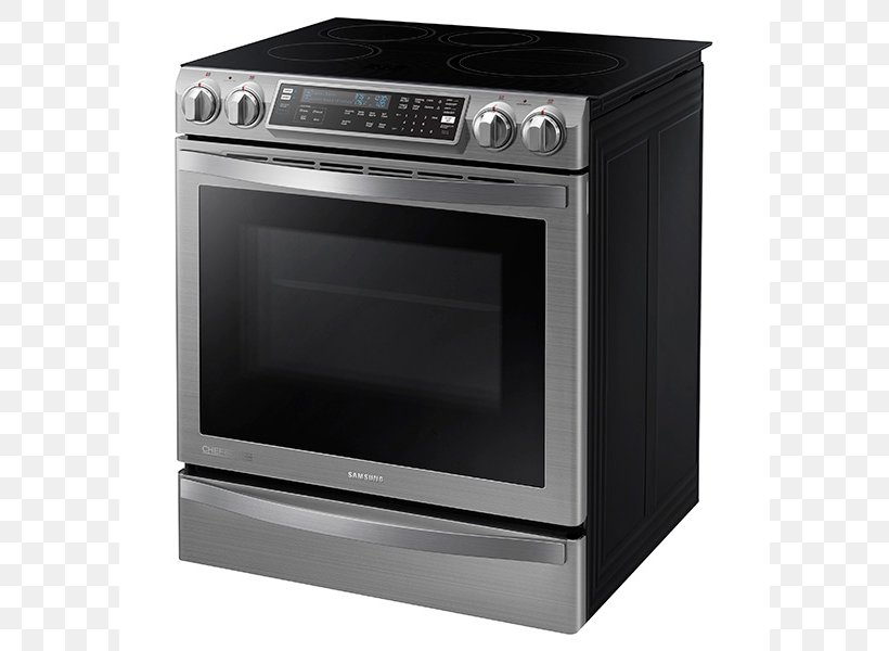 Cooking Ranges Electric Stove Induction Cooking Gas Stove Samsung Chef NE58H9970W, PNG, 800x600px, Cooking Ranges, Convection Oven, Electric Stove, Electricity, Frigidaire Download Free