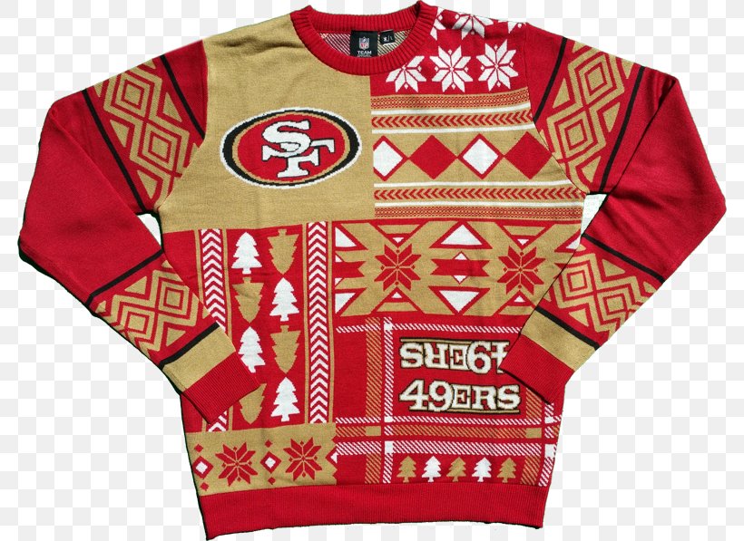 Jersey Sweater T-shirt NFL ユニフォーム, PNG, 782x597px, Jersey, American Football, Brand, Christmas, Christmas Jumper Download Free