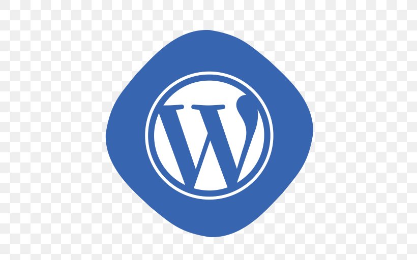 WordPress Content Management System YouTube Blog, PNG, 512x512px, Wordpress, Area, Blog, Blue, Brand Download Free