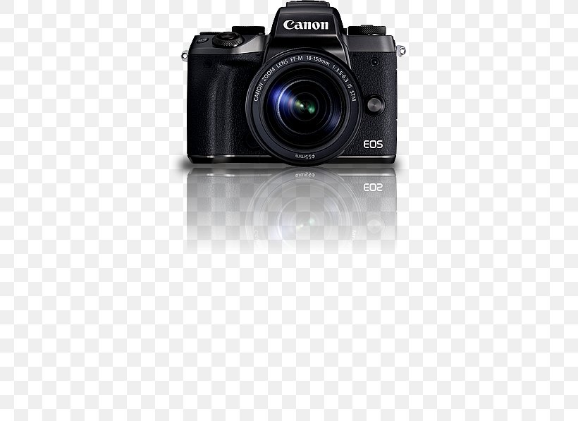 Canon EOS M50 Canon EOS M6 Canon EF-M 18–150mm Lens Canon EF Lens Mount, PNG, 640x597px, Canon Eos M5, Camera, Camera Accessory, Camera Lens, Cameras Optics Download Free