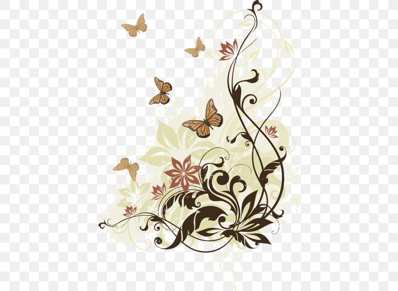 Butterfly Insect Desktop Wallpaper Clip Art, PNG, 426x600px, Butterfly, Abstract, Art, Autumn, Branch Download Free