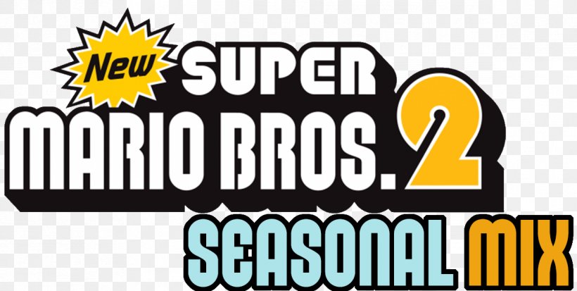 New Super Mario Bros. 2 New Super Mario Bros. Wii, PNG, 1192x601px, New Super Mario Bros, Area, Brand, Human Behavior, Logo Download Free