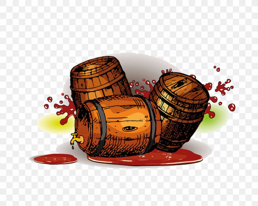 Red Wine Barrel Oak Illustration, PNG, 1000x800px, Red Wine, Alcoholic Drink, Art, Barrel, Box Download Free