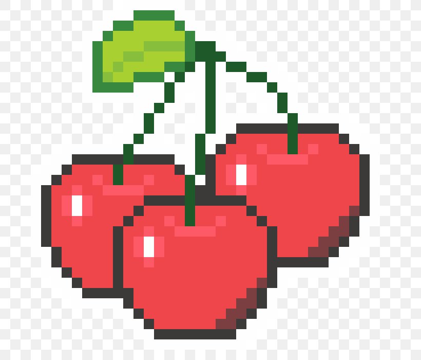 Rescue The Prince Cherry Pixel Art, PNG, 700x700px, 8bit Color, Cherry, Area, Bit, Drawing Download Free