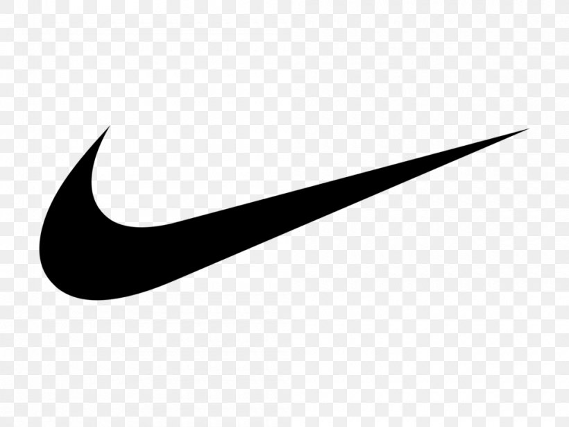 Swoosh Nike Logo Just Do It, PNG, 1000x750px, Swoosh, Adidas, Black And White, Brand, Converse Download Free
