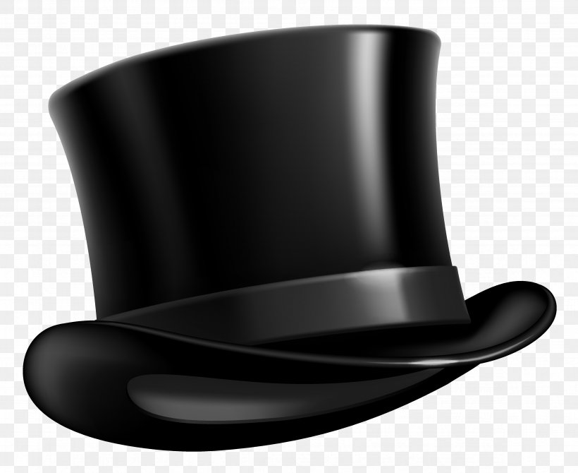 Top Hat Cap Clip Art, PNG, 4702x3842px, Top Hat, Black And White, Bowler Hat, Cap, Cowboy Hat Download Free