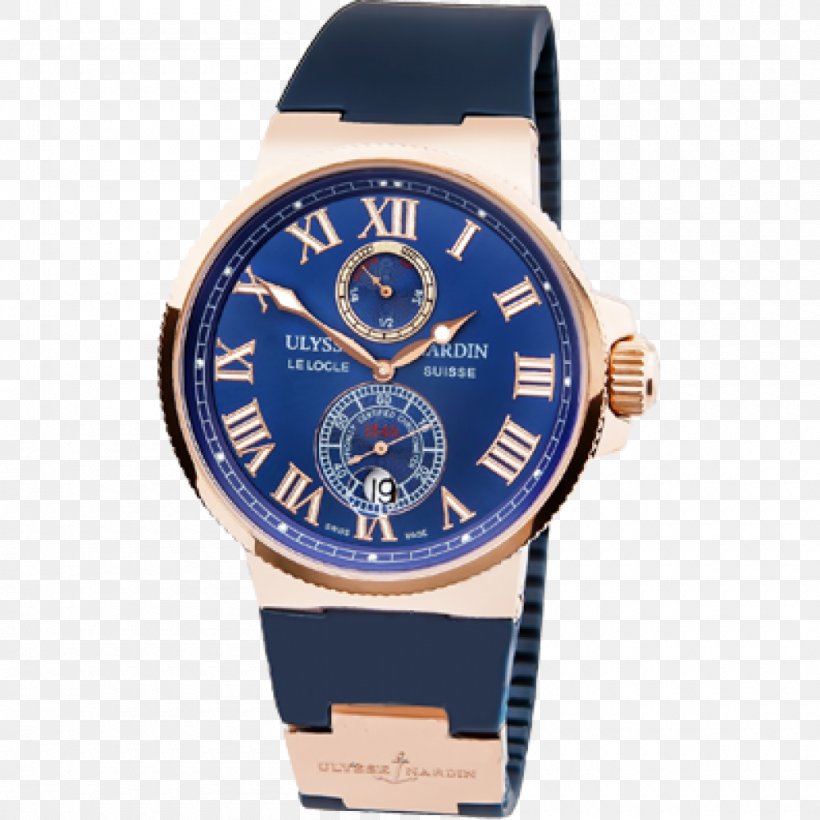 Ulysse Nardin Marine Chronometer Chronometer Watch Clock, PNG, 1000x1000px, Ulysse Nardin, Automatic Watch, Brand, Casio, Chronograph Download Free