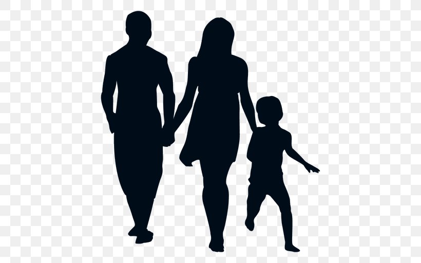 Silhouette Family, PNG, 512x512px, Silhouette, Architecture, Child, Family, Human Download Free