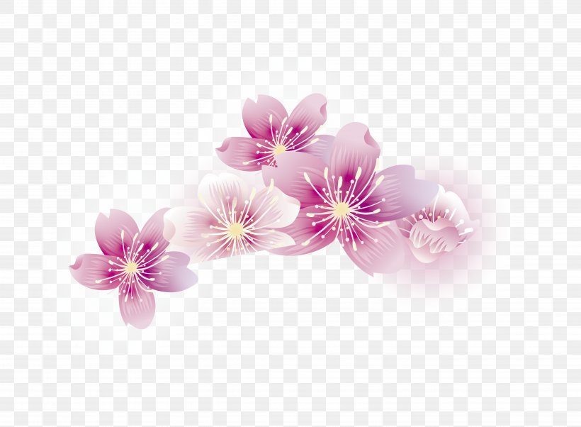 Cherry Blossom Stick Baseball Petal, PNG, 5307x3900px, Cherry Blossom, Animation, Blossom, Floral Design, Floristry Download Free