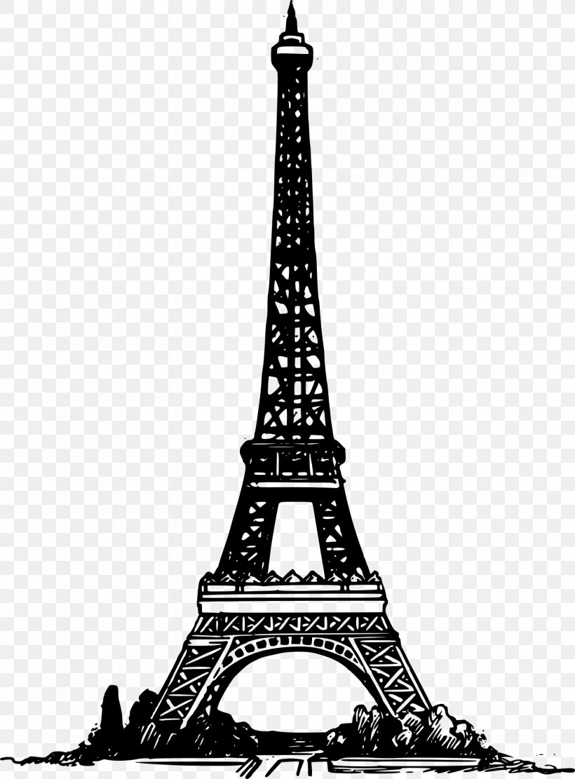 Eiffel Tower Image Vector Graphics, PNG, 1417x1920px, Eiffel Tower, Architecture, Blackandwhite, Drawing, Gustave Eiffel Download Free