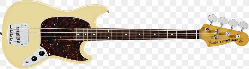 Fender Mustang Bass Fender Precision Bass Fender Stratocaster Fender Bronco, PNG, 2400x672px, Watercolor, Cartoon, Flower, Frame, Heart Download Free