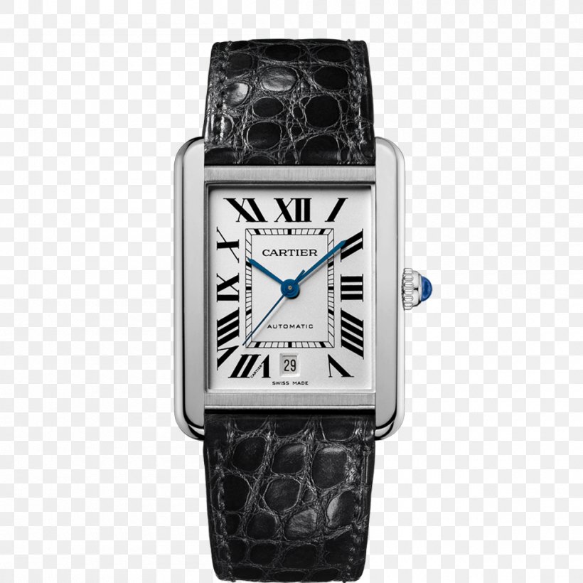 Cartier Tank Solo Watch Jewellery, PNG, 1000x1000px, Cartier Tank Solo, Brand, Cartier, Cartier Tank, Jewellery Download Free
