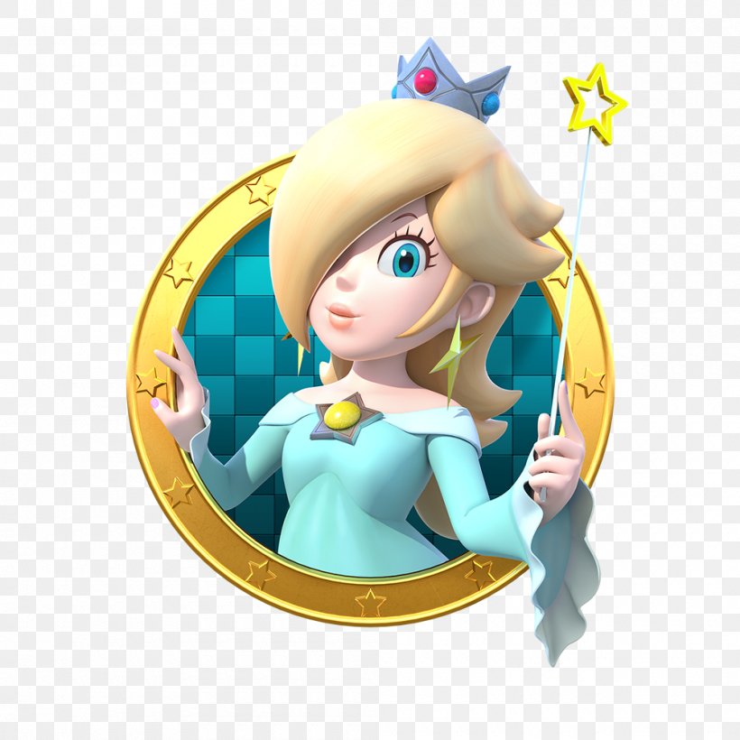 Mario Party Star Rush Rosalina Princess Daisy Princess Peach, PNG, 1000x1000px, Mario Party Star Rush, Amiibo, Figurine, Luigi, Mario Download Free