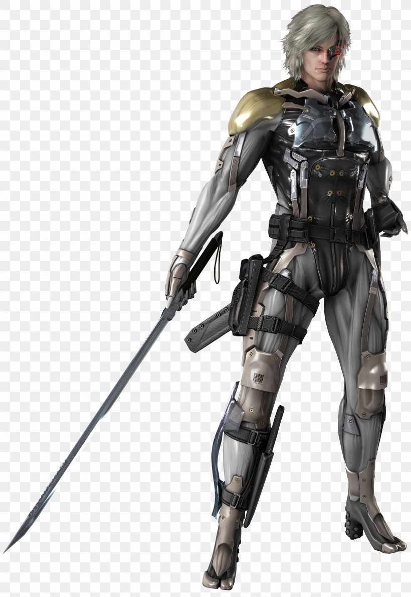 Metal Gear Rising: Revengeance Metal Gear Solid 4: Guns Of The Patriots Metal Gear Solid 3: Snake Eater Raiden Metal Gear Solid 2: Sons Of Liberty, PNG, 2000x2901px, Metal Gear Rising Revengeance, Action Figure, Armour, Fictional Character, Figurine Download Free