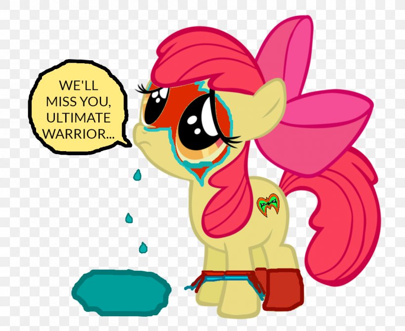Apple Bloom Pony Applejack Crying Death, PNG, 1100x900px, Watercolor, Cartoon, Flower, Frame, Heart Download Free