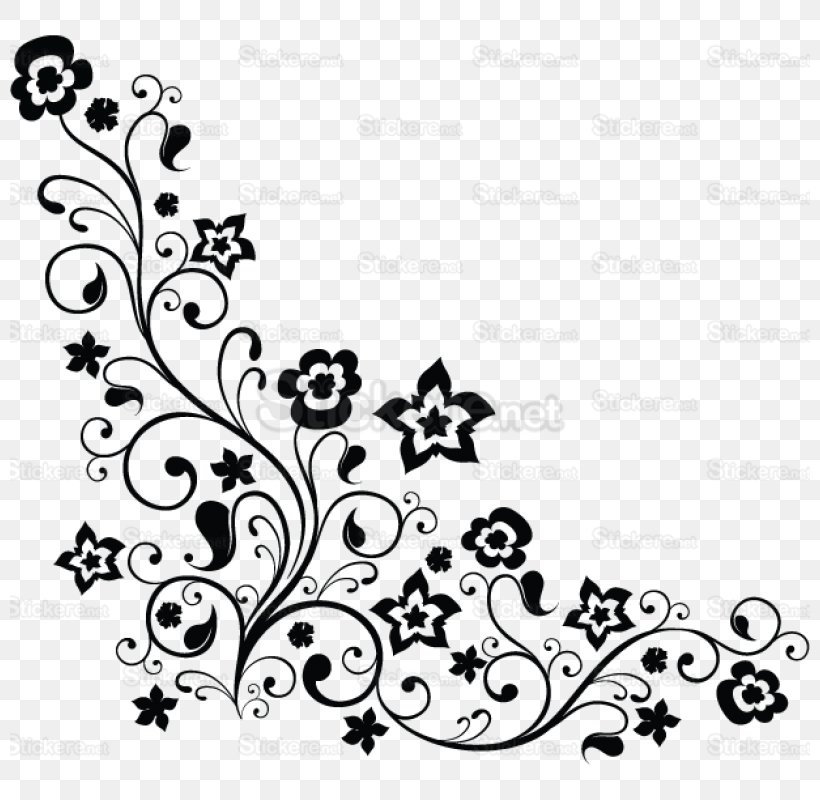 Frankie Stein Floral Design Cut Flowers Pattern, PNG, 800x800px, Frankie Stein, Area, Art, Black, Black And White Download Free