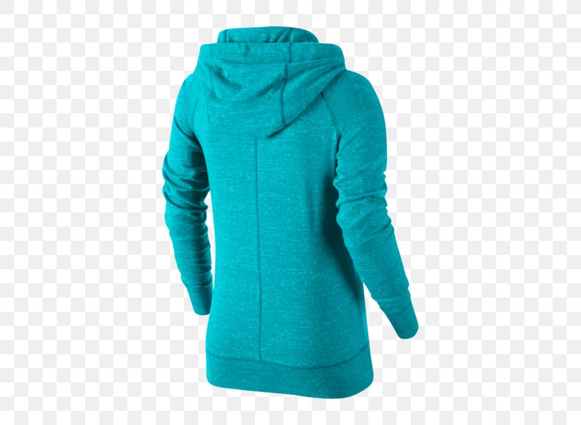Hoodie Polar Fleece Nike Jacket Clothing, PNG, 600x600px, Hoodie, Aqua, Bluza, Clothing, Cobalt Blue Download Free