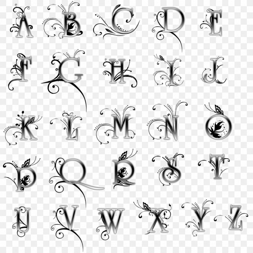ambigram alphabet font