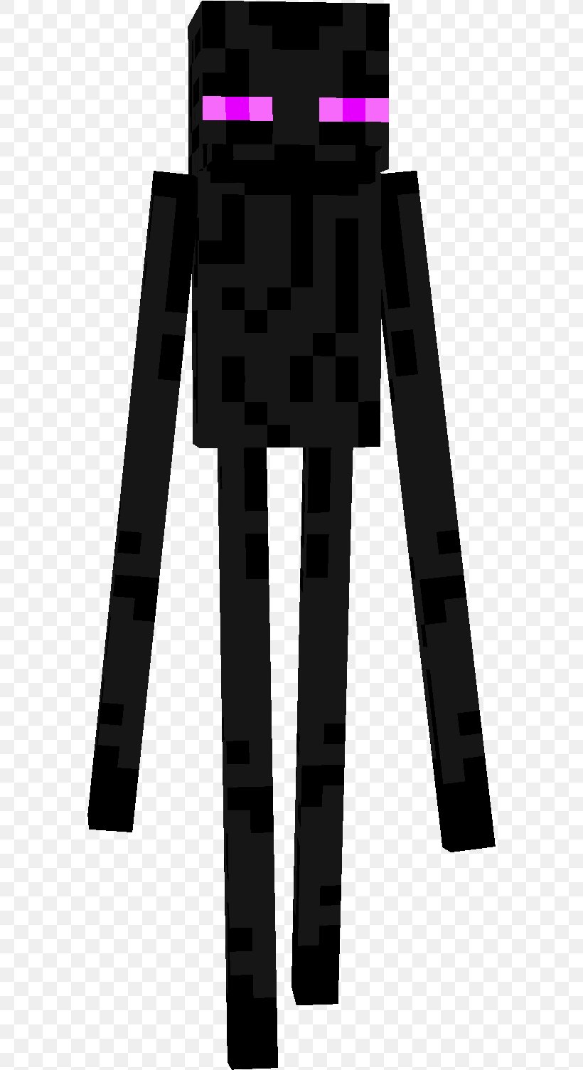 Minecraft Enderman Game Mob Clip Art, PNG, 574x1504px, Minecraft, Black, Black And White, Coloring Book, Enderman Download Free