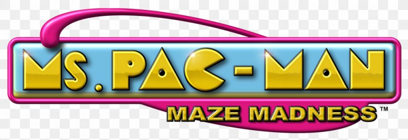 Ms. Pac-Man Maze Madness Pac-Man World Game Boy Advance, PNG, 1024x354px, Ms Pacman Maze Madness, Android, Area, Brand, Game Boy Advance Download Free