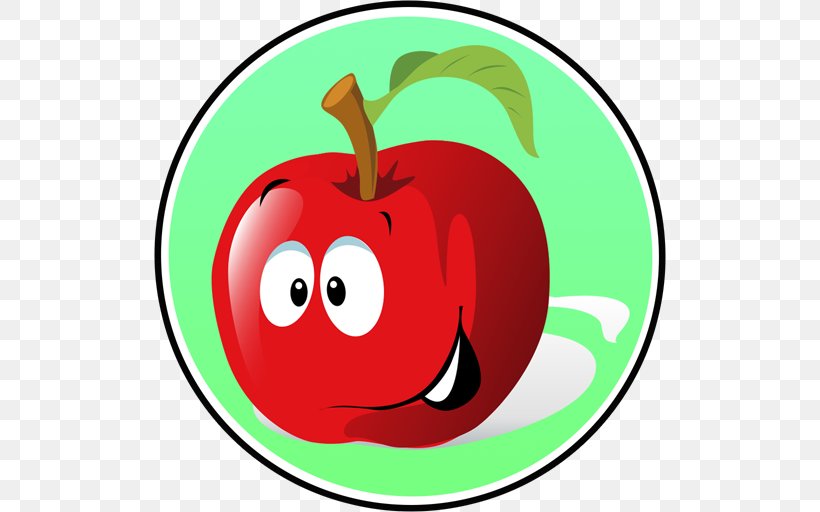 Apple Clip Art, PNG, 512x512px, Apple, Apple A Day Keeps The Doctor Away, Drawing, Facial Expression, Food Download Free