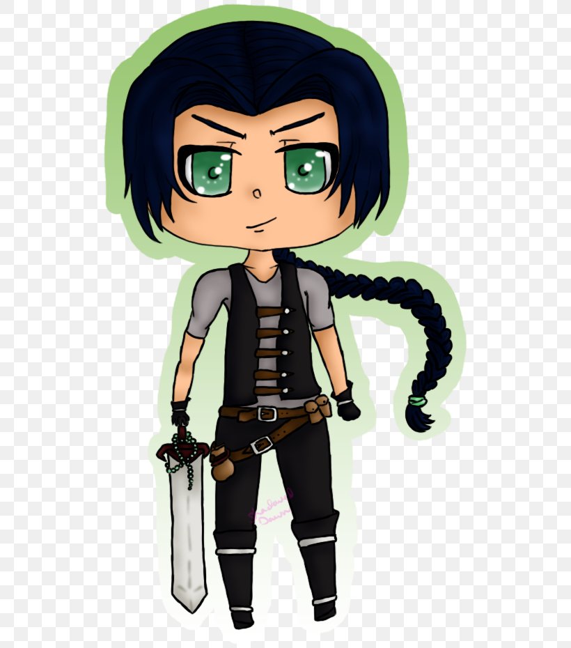 Black Hair Cartoon Figurine Character, PNG, 530x930px, Black Hair, Cartoon, Character, Fiction, Fictional Character Download Free