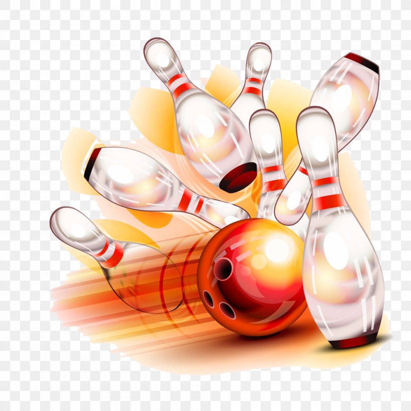 Bowling Pin Bowling Ball Illustration, PNG, 1000x1000px, Bowling, Bowling Balls, Bowling Pin, Product Design, Royalty Free Download Free