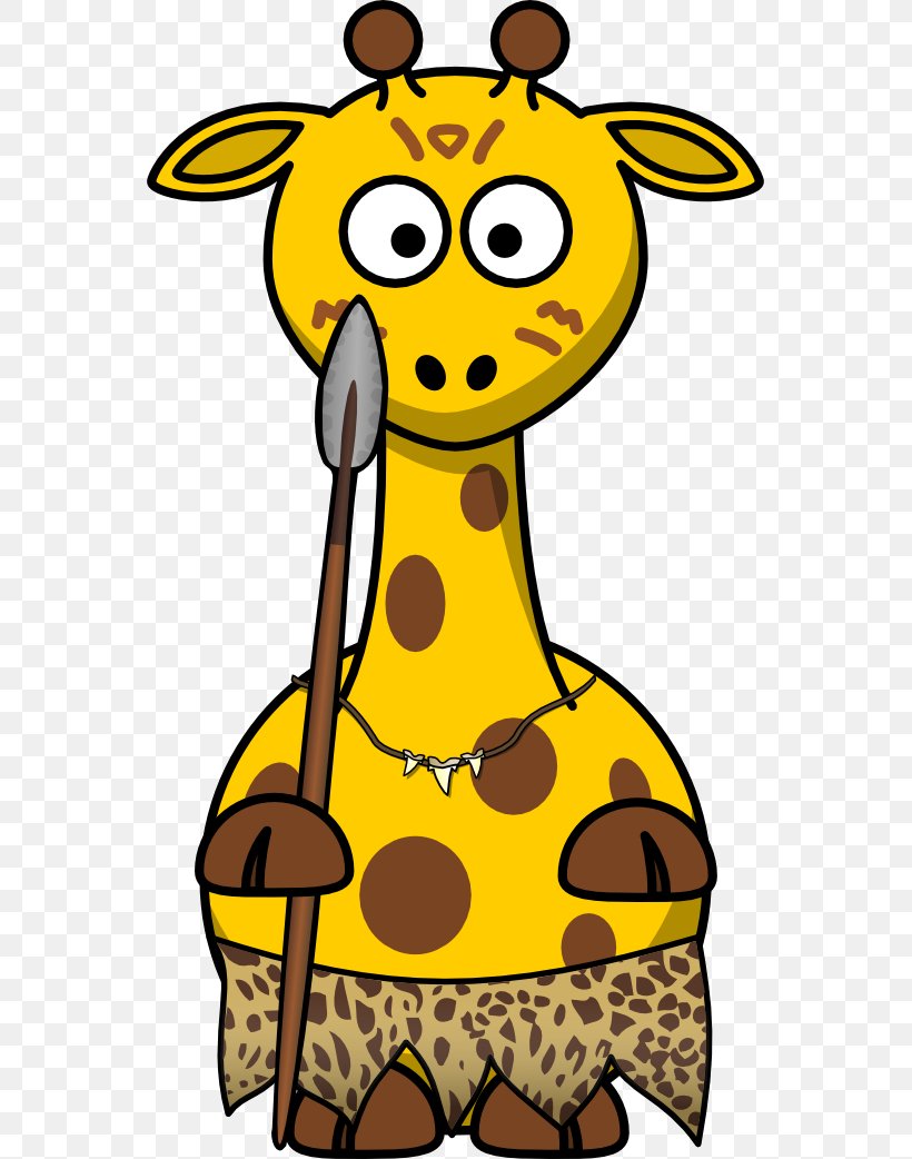 Giraffe Clip Art, PNG, 555x1042px, Giraffe, Artwork, Black And White, Cartoon, Cuteness Download Free