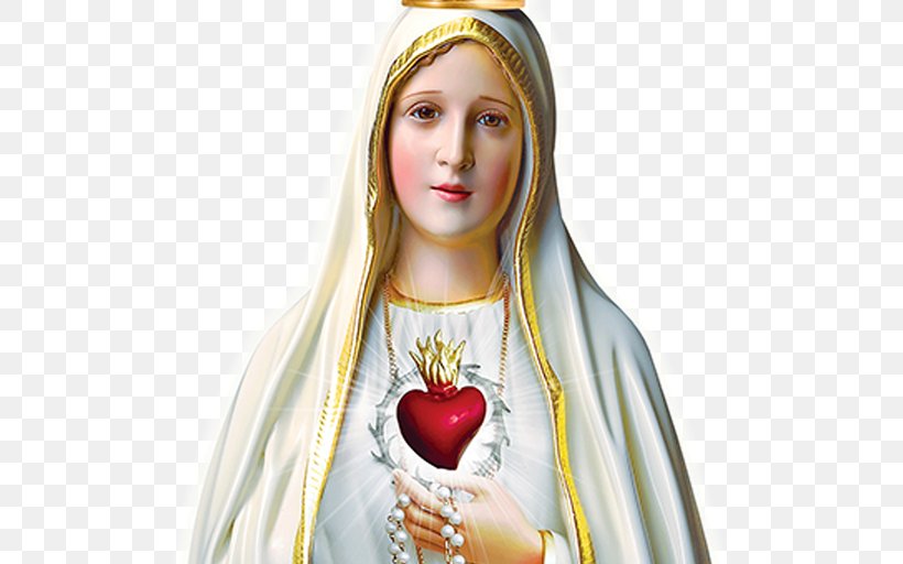 Immaculate Heart Of Mary Our Lady Of Fátima Veneration Of Mary In The Catholic Church, PNG, 512x512px, Mary, Consecration, Fatima, God, Hair Accessory Download Free