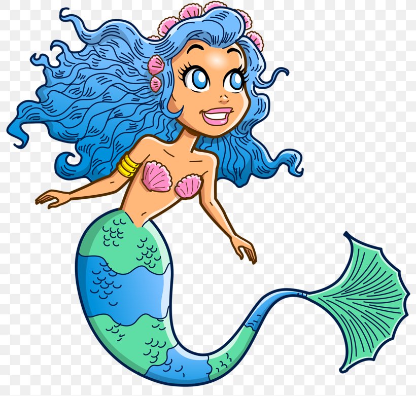 Mermaid Drawing Clip Art, PNG, 800x781px, Mermaid, Cartoon, Coloring Book, Drawing, Fairy Download Free