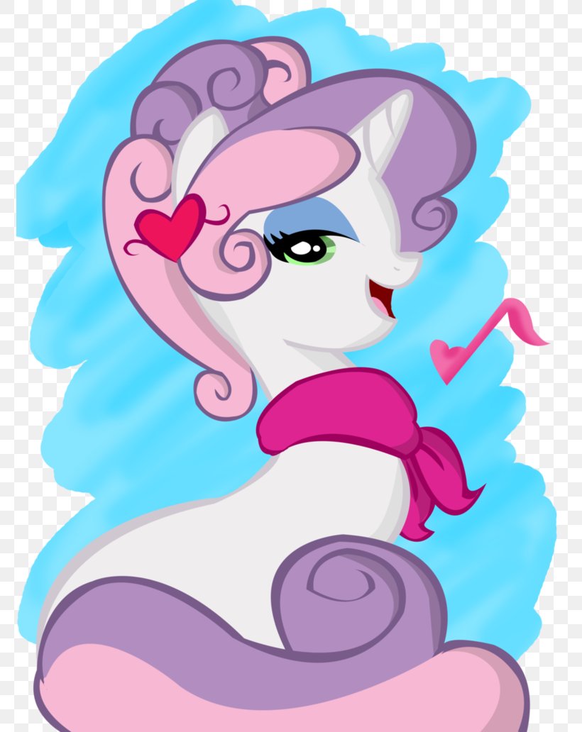 Sweetie Belle Pony Applejack Spike Rarity, PNG, 774x1032px, Watercolor, Cartoon, Flower, Frame, Heart Download Free