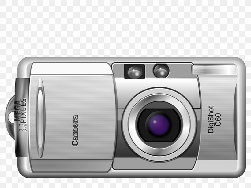 Digital Cameras Clip Art, PNG, 1024x768px, Digital Cameras, Camera, Camera Lens, Cameras Optics, Digital Camera Download Free