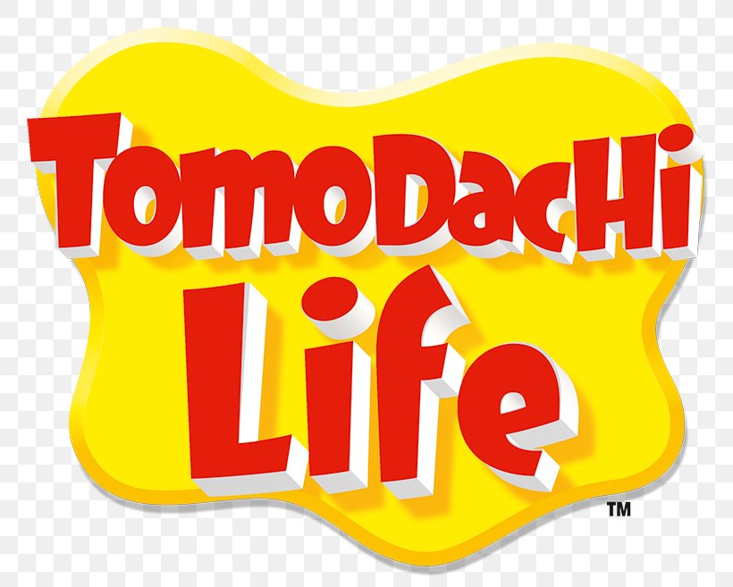 Tomodachi Life Nintendo 3DS Game Logo, PNG, 800x657px, Tomodachi Life, Area, Brand, Food, Game Download Free