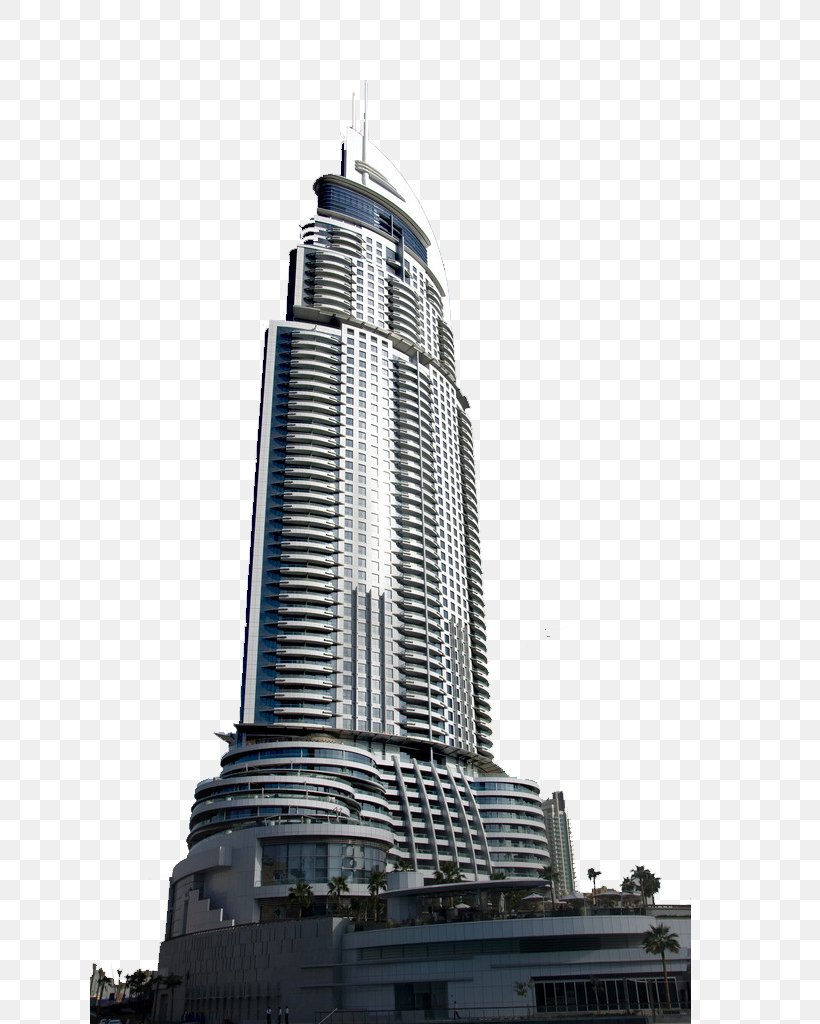 Burj Khalifa Address Downtown Skyscraper Business Bay Torre De Cristal, PNG, 639x1024px, Burj Khalifa, Architecture, Building, Business Bay, City Download Free
