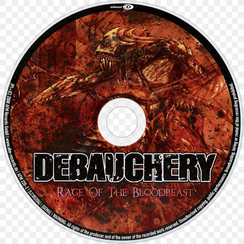 Debauchery Continue To Kill Compact Disc Rage Of The Bloodbeast Digipak, PNG, 1000x1000px, Watercolor, Cartoon, Flower, Frame, Heart Download Free