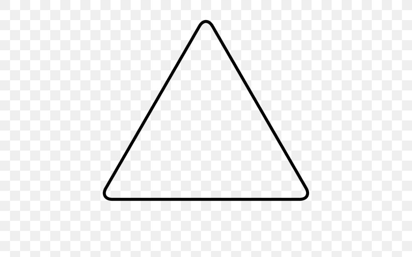 Triangle Regular Polygon Simplex Geometry, PNG, 512x512px, Triangle, Area, Black, Black And White, Edge Download Free