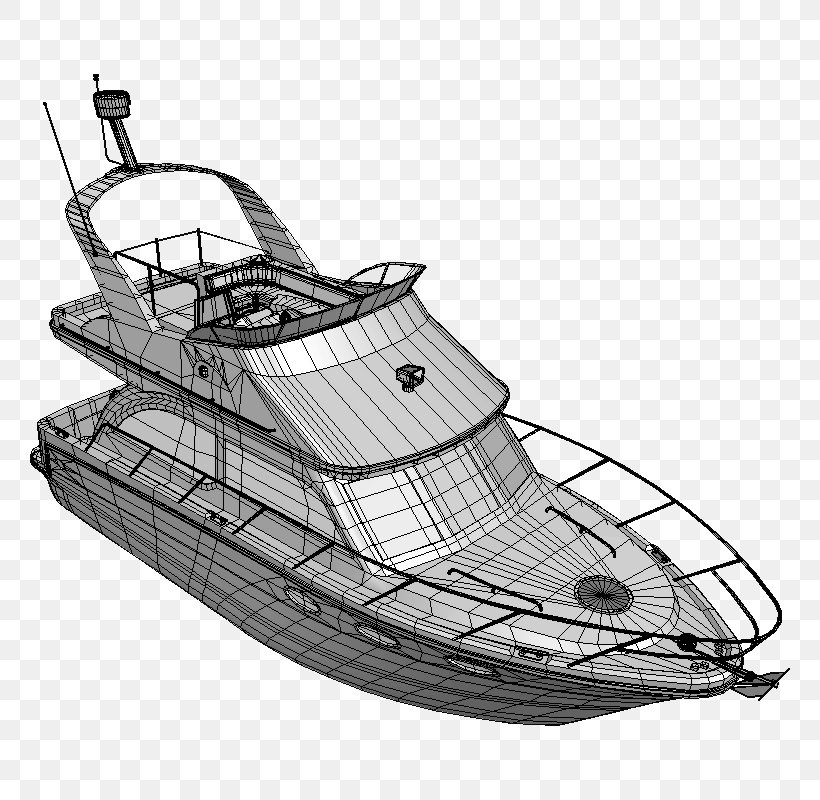 Yacht Cabin Cruiser Boating Ship, PNG, 800x800px, Yacht, Art, Black And White, Boat, Boating Download Free