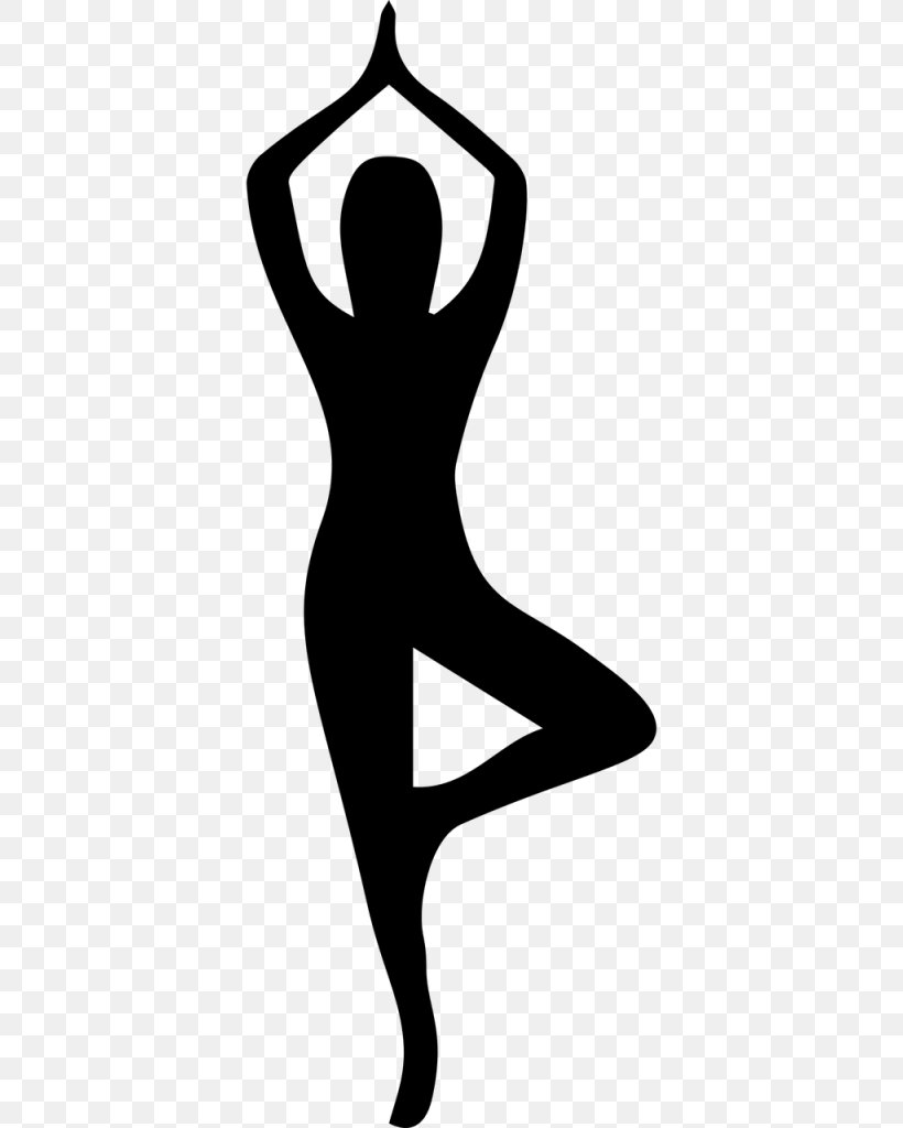 Yoga Silhouette Exercise Clip Art, PNG, 512x1024px, Yoga, Arm, Asana, Black And White, Drawing Download Free