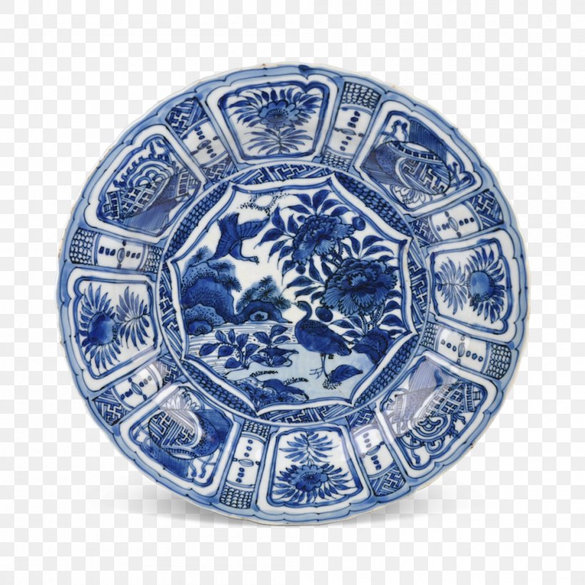 Blue And White Pottery Chinese Export Porcelain Underglaze Kraak Ware, PNG, 1000x1000px, Blue And White Pottery, Artifact, Blue And White Porcelain, Bowl, Ceramic Download Free
