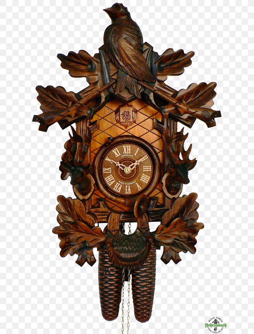 Cuckoo Clock Pendulum Clock Coucou Time, PNG, 642x1077px, Watercolor, Cartoon, Flower, Frame, Heart Download Free