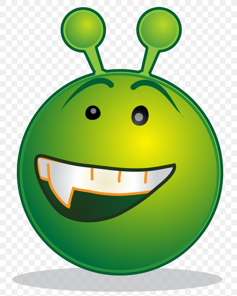 Emoticon Smiley Clip Art, PNG, 807x1024px, Emoticon, Alien, Emoji, Green, Happiness Download Free