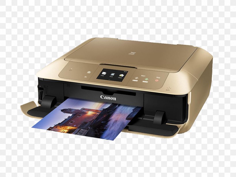 Multi-function Printer Inkjet Printing Canon Ink Cartridge, PNG, 1000x750px, Multifunction Printer, Canon, Electronic Device, Electronics, Hp Deskjet Download Free