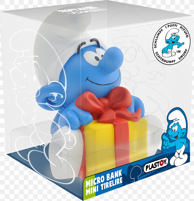 De Smurfen Brainy Smurf Piggy Bank The Smurfs Merchandising, PNG, 1314x1361px, De Smurfen, Action Toy Figures, Bank, Blue, Brainy Smurf Download Free