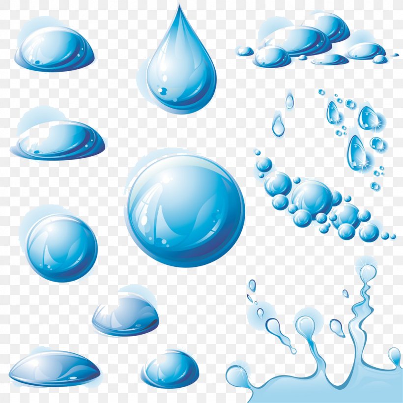 Drop Water, PNG, 1024x1024px, Drop, Aqua, Azure, Blue, Bubble Download Free
